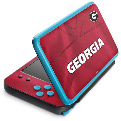 University of Georgia Red Jersey Nintendo 2DS XL (2017) Skin
